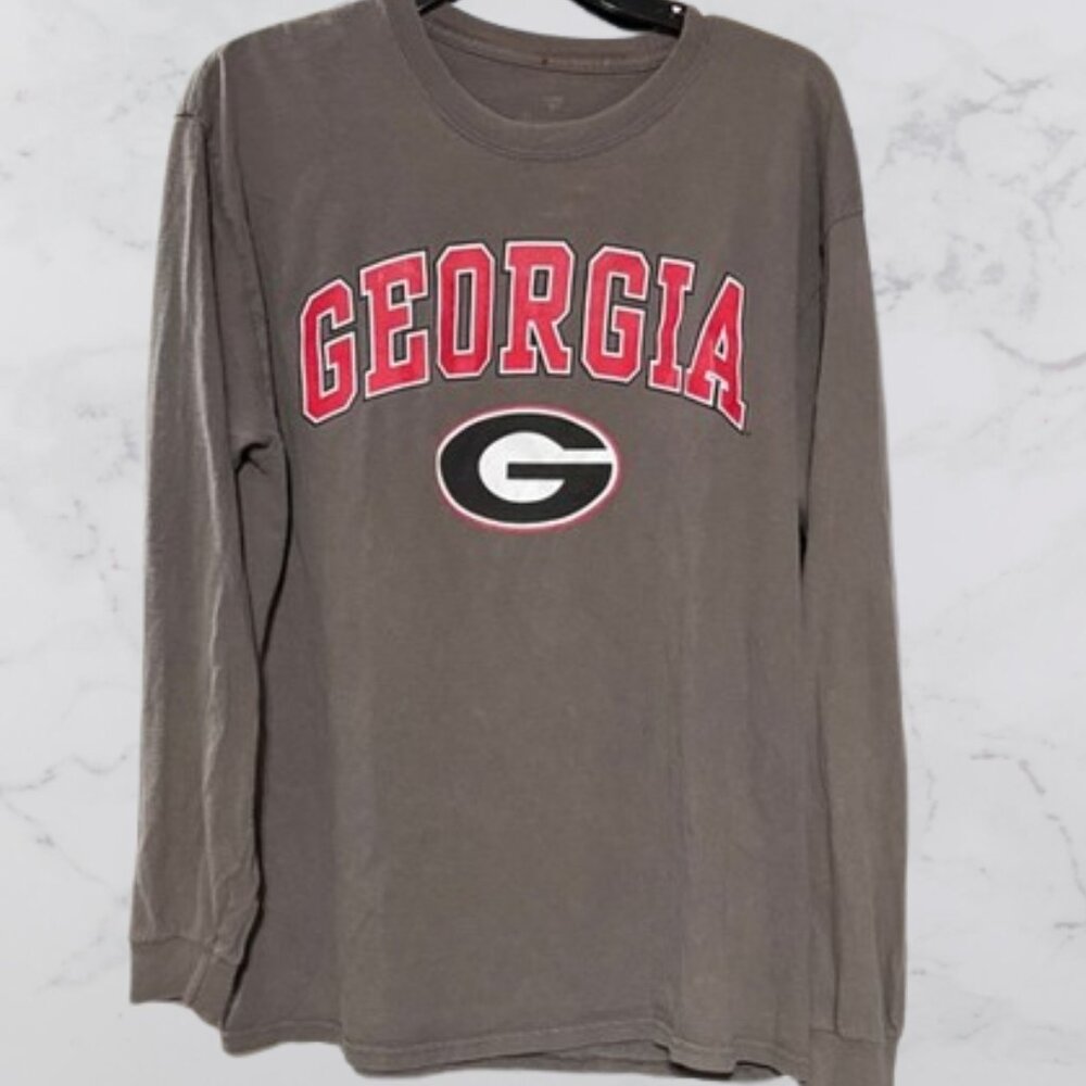 Fanatics Georgia Long Sleeve Shirt Size L